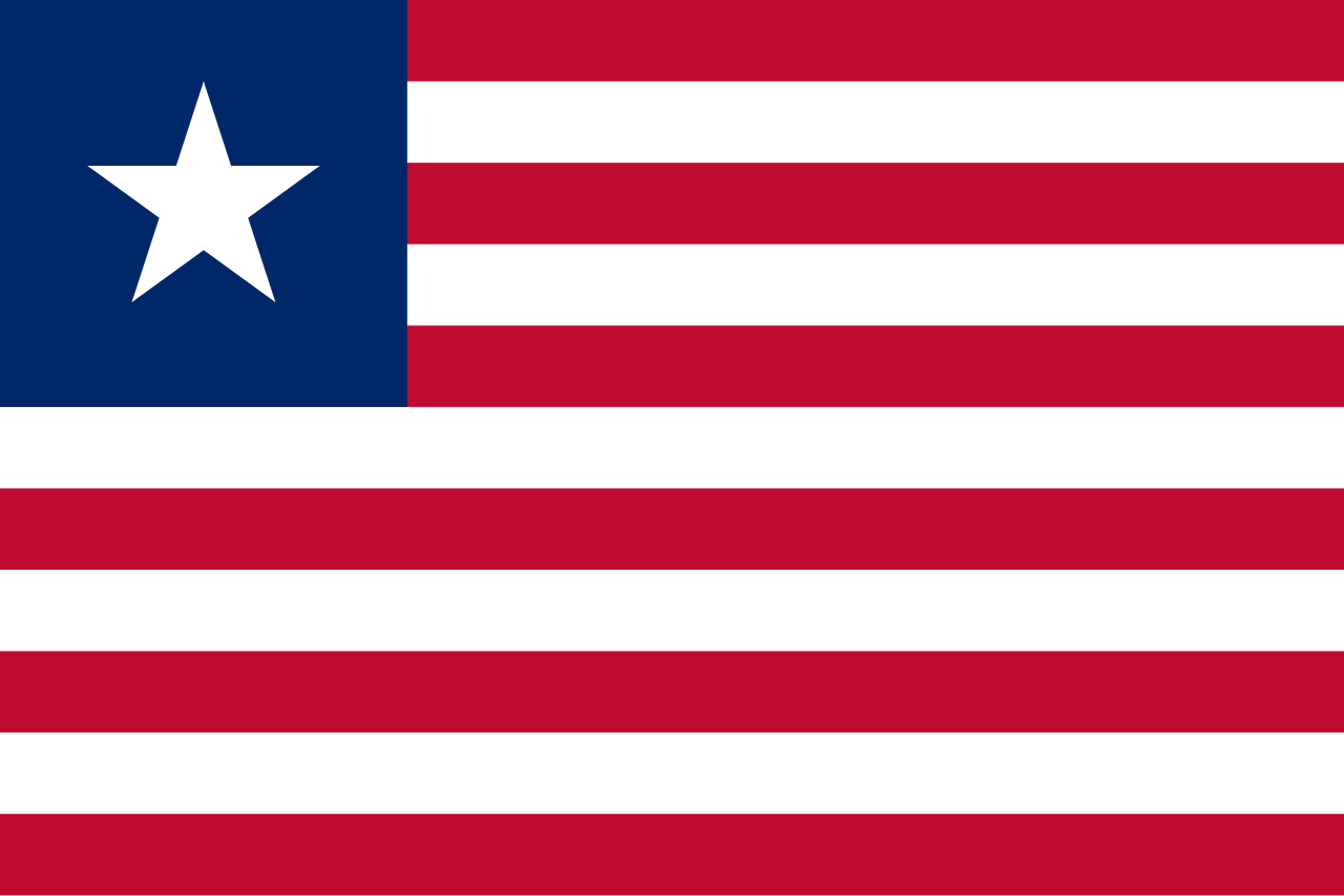 Flag Of Liberia (3 2).svg